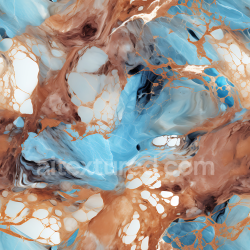 seamless Seamless 3D PBR Marble Texture with Unique Brown and Blue Veins texture 8k free download PBR