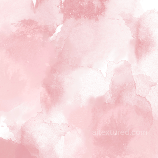 Watercolor Texture of Soft Light Pink Watercolor Washes seamless Watercolor texture PBR texture