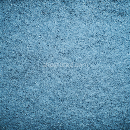 Seamless 3D Felt PBR Texture Featuring Soft, Dense Blue Wool Surface