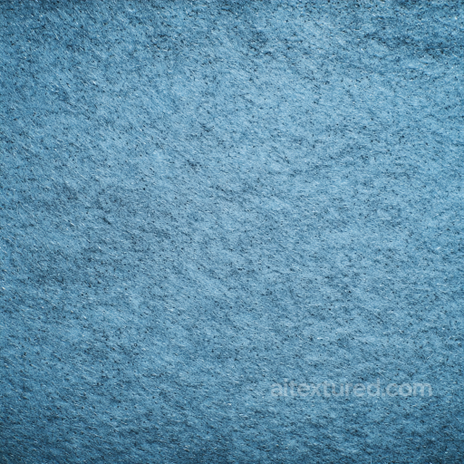 Felt PBR Texture Featuring Soft, Dense Blue Wool Surface seamless Felt PBR texture