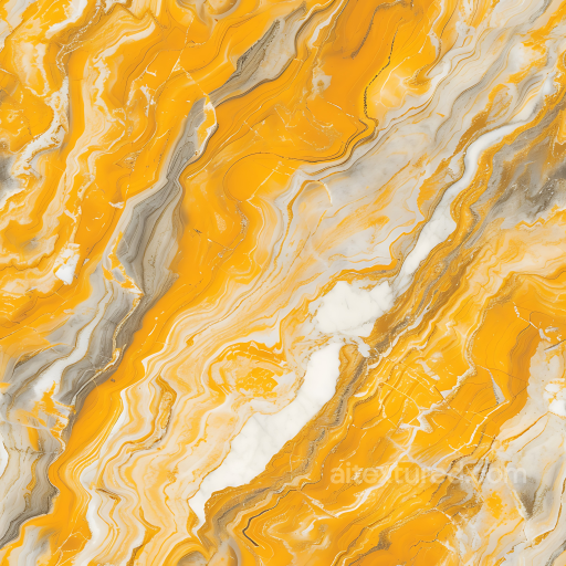 Giallo Siena Marble Seamless Texture with Bold Yellow and White Veins seamless Marble PBR texture