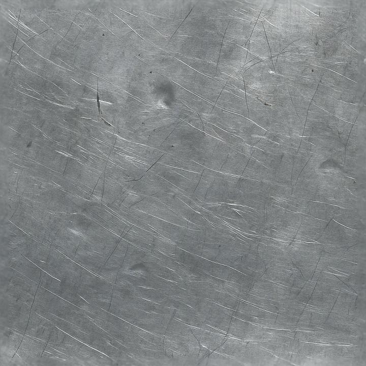 Scratched Steel Furniture Metal Surface Detail seamless PBR texture preview