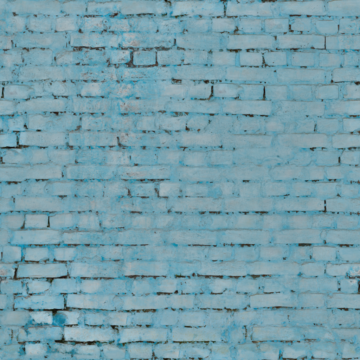 Painted Brick seamless PBR texture preview