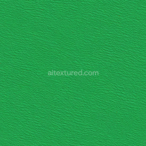Preview — Seamless 3D PBR Vibrant Green Pebbled Leather Texture with Fine Grain Detailing