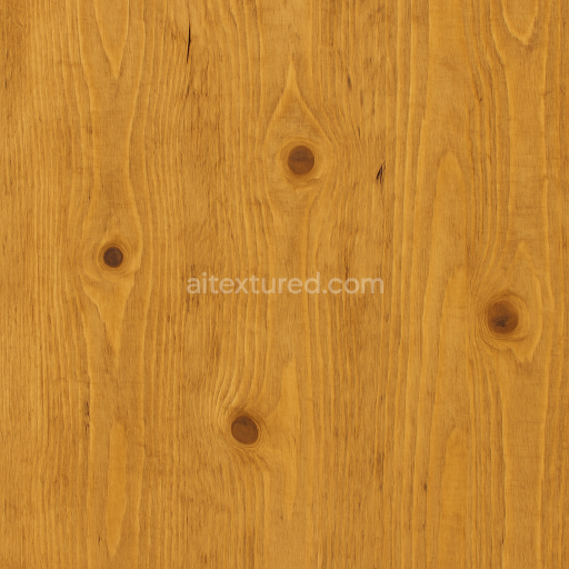 Seamless 3d texture PBR 8k Pine wood with rustic grain and hand scraped finish