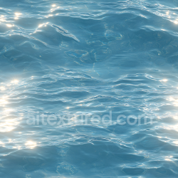 seamless Seamless 3D Calm Ocean Water PBR Texture with Reflective Sun Highlights texture 8k free download PBR