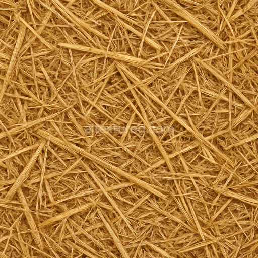 Detailed Straw Seamless Texture