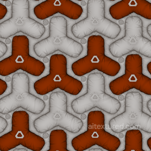 Fabric Metal Metallic Pattern Sci Science Fiction - Seamless PBR Texture seamless Fabric PBR texture