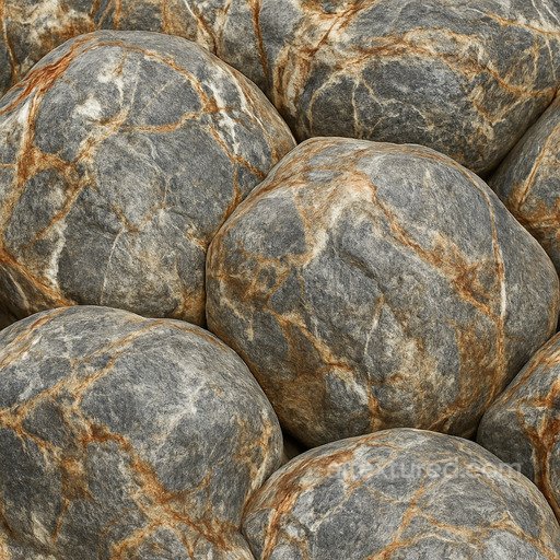Polished Boulder Seamless Texture seamless Rock PBR texture