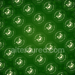 seamless Seamless 3D PBR St Patrick Digital Paper Texture with Lucky Horse Shoes & Shamrocks texture 8k free download PBR