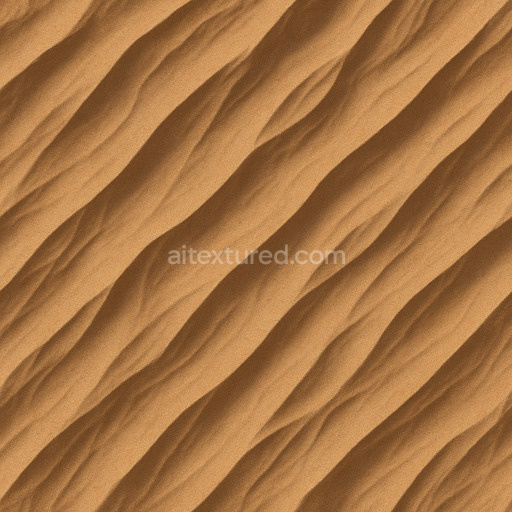 Desert Dune Sand Sharp Ridges