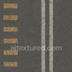 seamless Painted Road Markings Worn texture 1024x1024 free download PBR