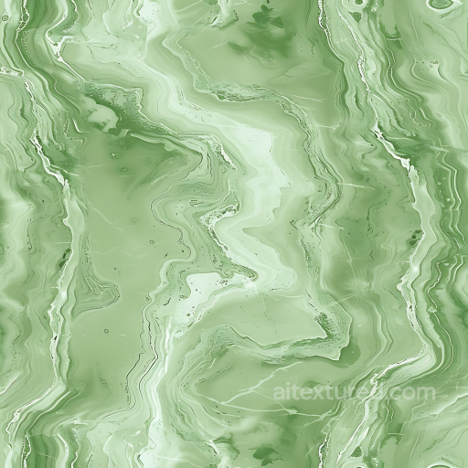 Guatemala Green Natural Marble PBR Texture with Fluid Veins seamless Marble PBR texture