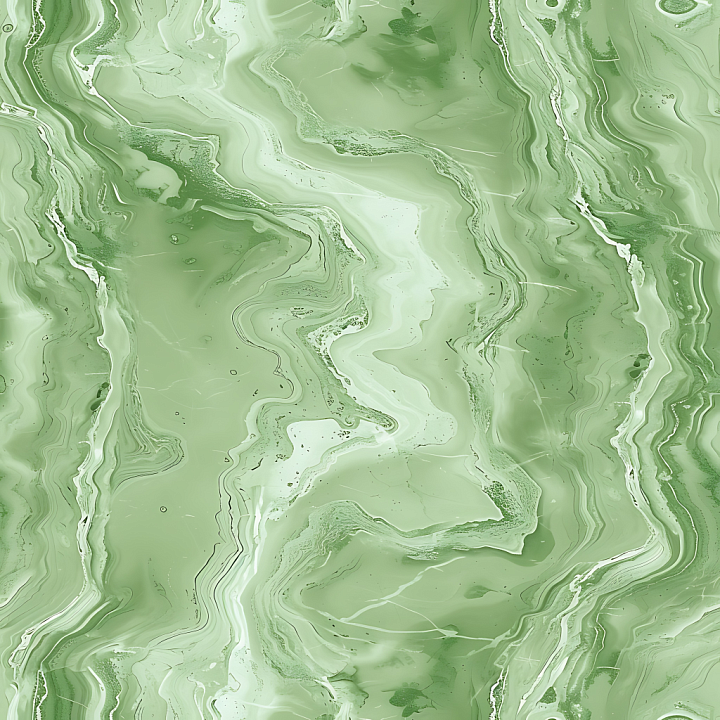 Guatemala Green Natural Marble with Fluid Veins seamless PBR texture preview
