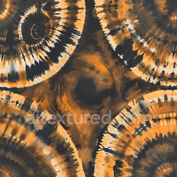 seamless Seamless 3D stylized tie-dye camouflage PBR texture in warm autumn palette texture 8k free download PBR