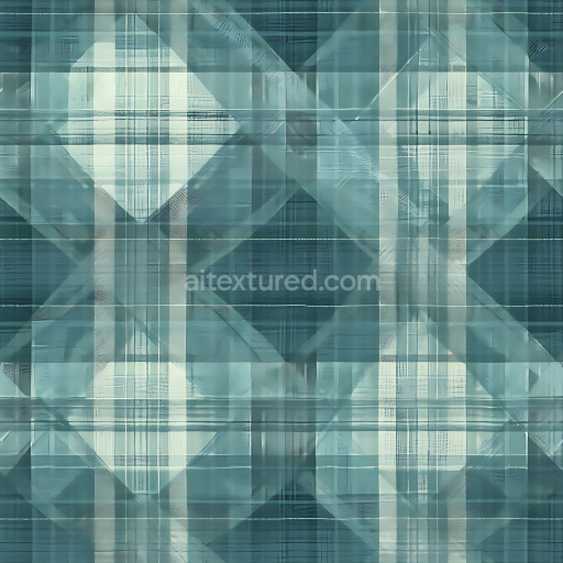 Preview — Seamless 3D Metal PBR Texture with Plaid Pattern and Soft Satin Finish
