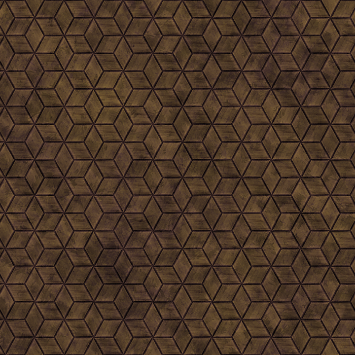 Wicker Wood seamless PBR texture preview
