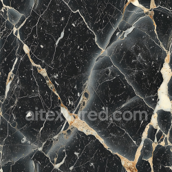 seamless Seamless 3D PBR Black Marble Texture Featuring Bold Beige Veins and Polished Finish texture 8k free download PBR