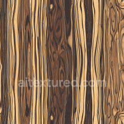 seamless Seamless 3D Zebrawood Plank PBR Texture with Bold Grain Patterns texture 8k free download PBR