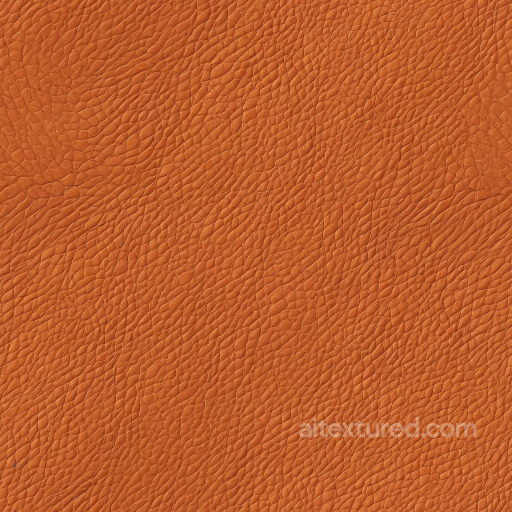 Pebbled Tan Leather PBR Texture with Natural Grain and Subtle Pores seamless Leather PBR texture