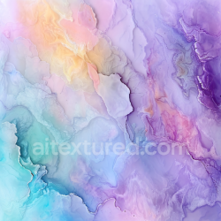 seamless Seamless 3D Alcohol Ink PBR Texture with Pastel Violet and Teal Fluid Waves texture 8k free download PBR
