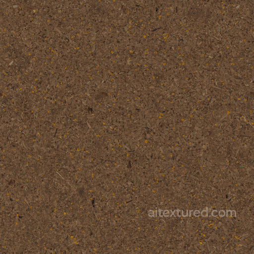 Seamless Mulch Petals Bark 3D Texture (PBR up to 8K) seamless Bark PBR texture