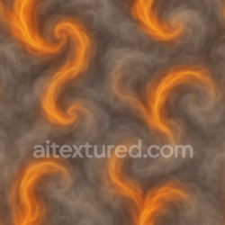 seamless Seamless 3d texture pbr 8k smoky fire haze with fire smoke spiral and twist texture 8k free download PBR