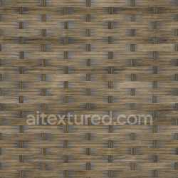 seamless Wicker Woven Textile Natural Pattern Seamless Decorative Organic Grain Soft texture 8k free download PBR