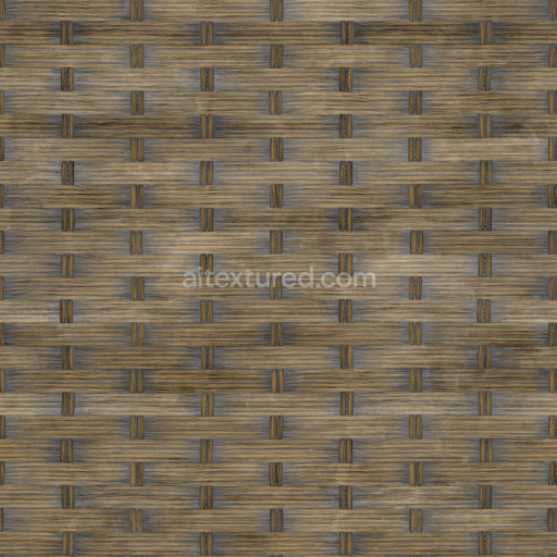 Wicker Woven Textile Natural Pattern Seamless Decorative Organic Grain Soft