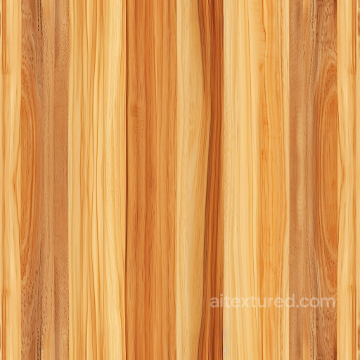 Light Pine Wood Planks PBR Texture with Natural Grain seamless Wood PBR texture