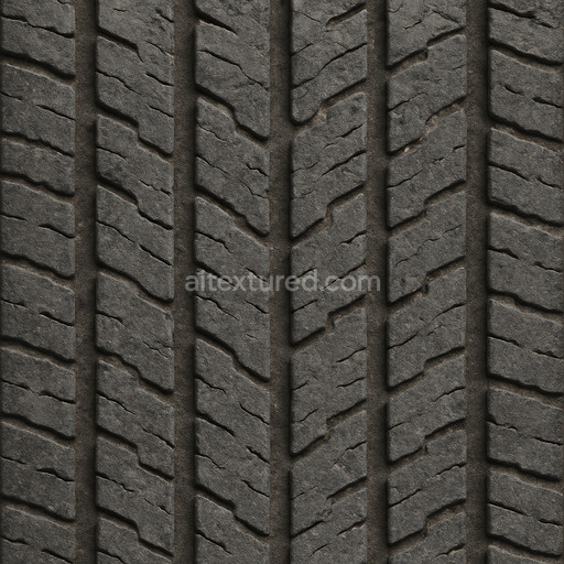 Worn Tire Tread Rubber Texture Seamless 1024X1024