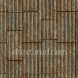 seamless Aged Metal Roofing Texture Seamless texture 8k free download PBR