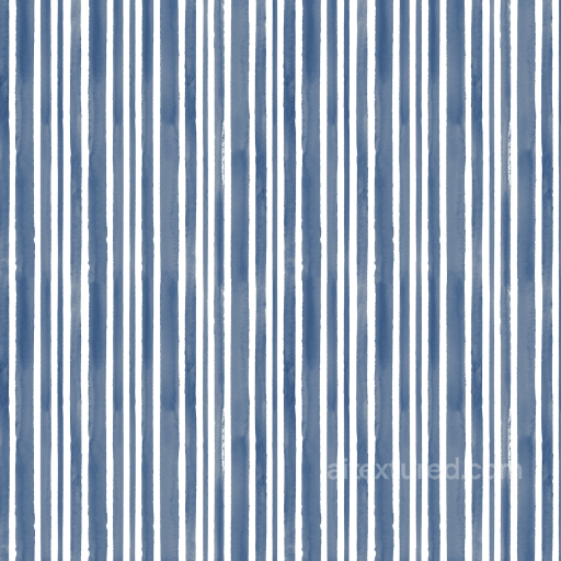 Watercolor Stripe Fabric Texture in Blue and White seamless Watercolor Stripes PBR texture