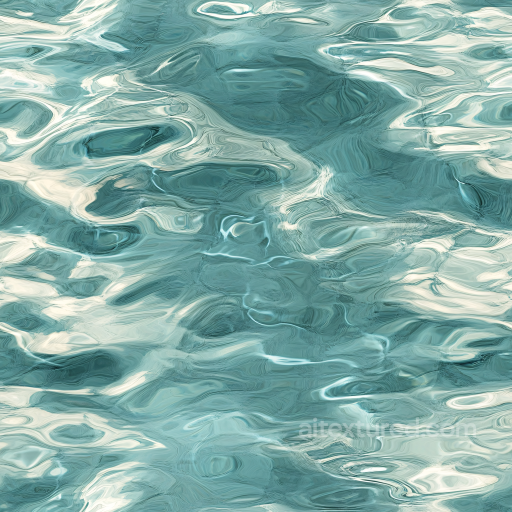 Clear Pool Water Seamless Texture with Gentle Ripples and Glossy Surface seamless Water PBR texture