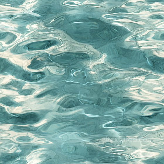 Clear Pool Water Seamless Texture with Gentle Ripples and Glossy Surface Water texture preview