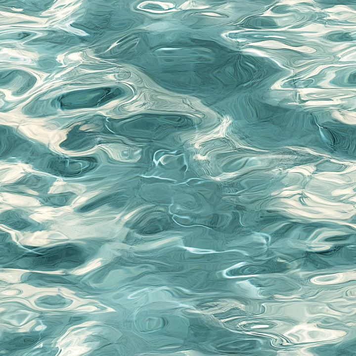 Clear Pool Water with Gentle Ripples and Glossy Surface seamless PBR texture preview