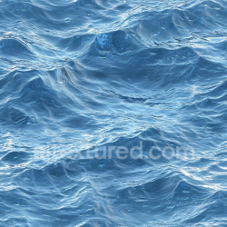 seamless Seamless 3D Water PBR Texture Featuring Realistic Ocean Surface Waves and Highlights texture 8k free download PBR
