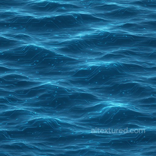 Futuristic Sea Seamless Texture seamless Water PBR texture