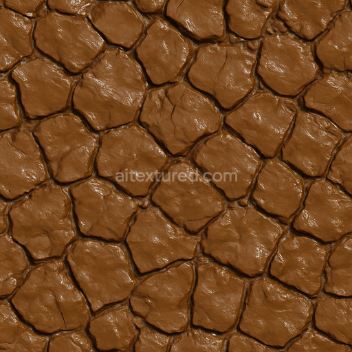 Shiny Clay Soil Texture Seamless 1024X1024