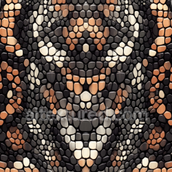 seamless Seamless 3D PBR Reptilian Skin Texture with Glossy Multi-Toned Scales texture 8k free download PBR