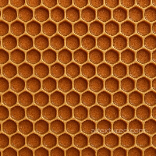 Honeycomb Cells Tight Grid seamless Patterns PBR texture