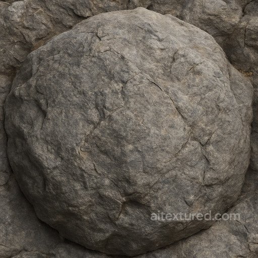 Photorealistic Boulder Seamless Texture seamless Rock PBR texture