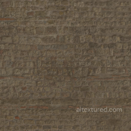 Wall Rough Uneven - Wall Worn Chipped Weathered Old Wall seamless Rock PBR texture