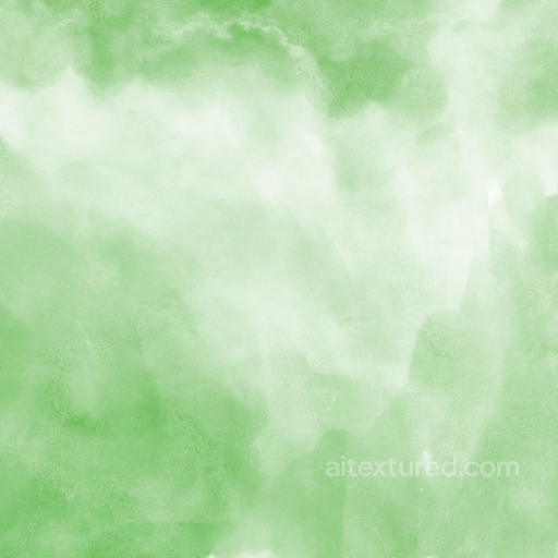 Watercolor Texture of Soft Green Watercolor Wash with Smooth Blending seamless Watercolor texture PBR texture