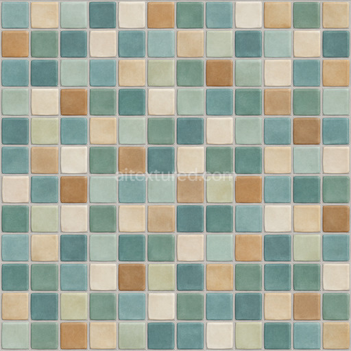 Smooth Mosaic Tile Texture Seamless 1024X1024