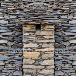 seamless Seamless 3D Layered Slate Stone Wall PBR Texture with Earthy Tones and Stratified Pattern texture 8k free download PBR