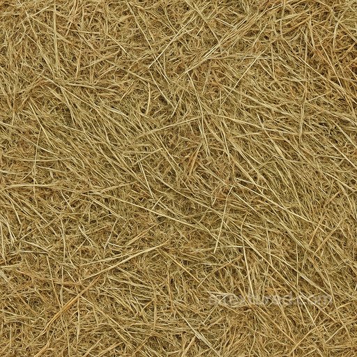 Natural Hay Seamless Texture seamless Hay-straw PBR texture