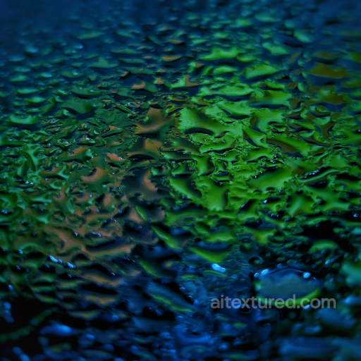 Detailed Textured Corroded Metal Surface With Green Oxidation seamless Metal PBR texture