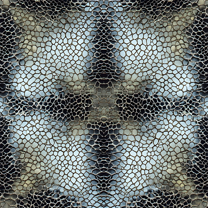 Of Cracked And Dry Skin With Intricate Organic Pore Network seamless PBR texture preview