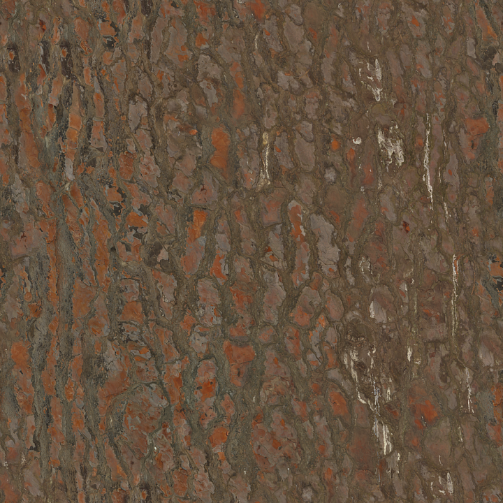 Pine Bark Wood seamless PBR texture preview